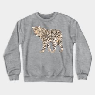 Trendy Chic leopard animal pattern Crewneck Sweatshirt